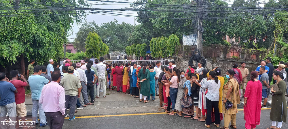 झापामा मतदान जारी