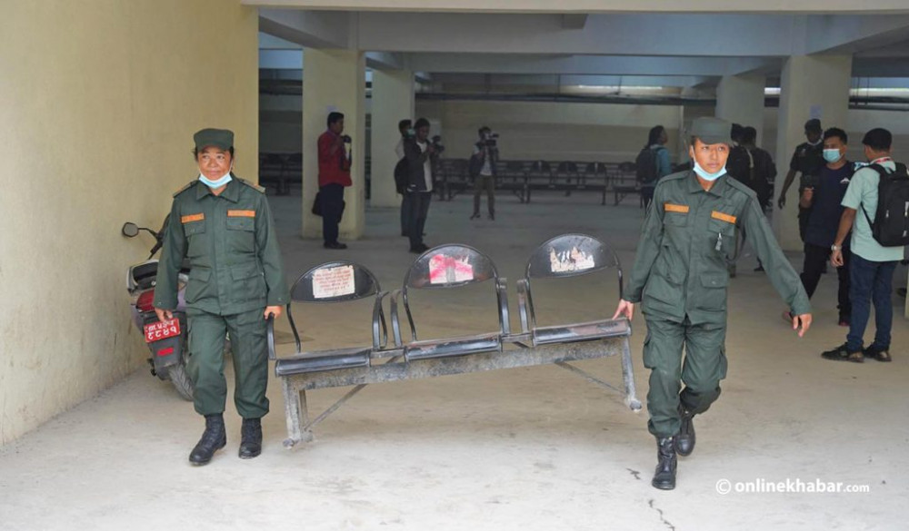 काठमाण्डौले खाली गरायो राहदानी विभागको अण्डरग्राउण्ड