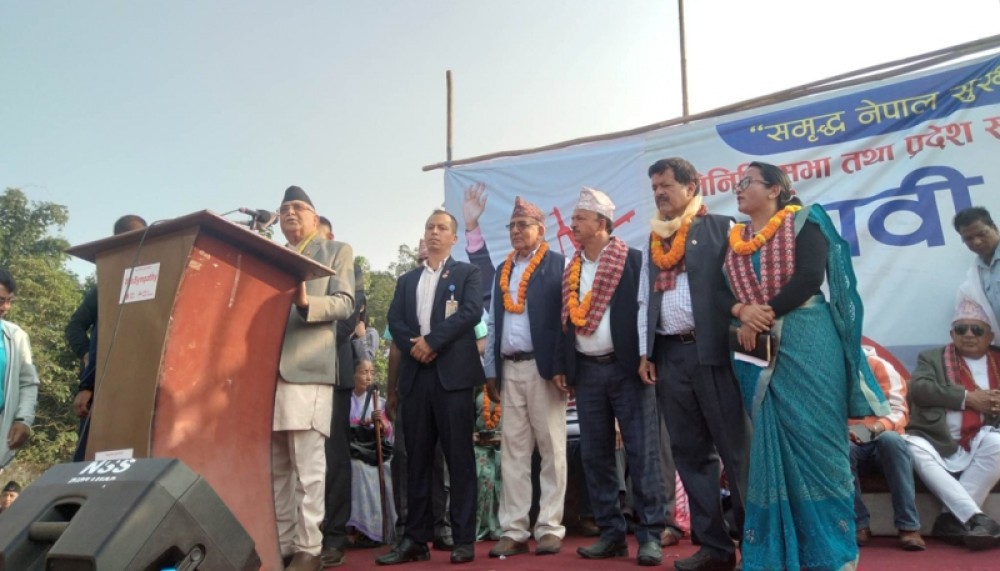 झापा १ मा अग्नी, रबिन र सबिनाले जित्नेमा ढुक्क छु : ओली