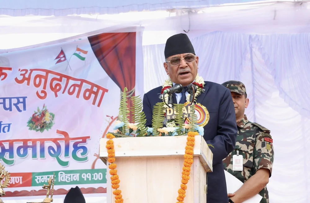 अहिलेको गठबन्धन पाँच बर्ष जान्छ : प्रधानमन्त्री प्रचण्ड