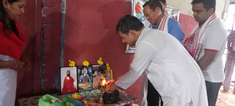गुरु पुर्णिमामा पतञ्जली योग नगर समितिद्वारा कार्यक्रम आयोजना
