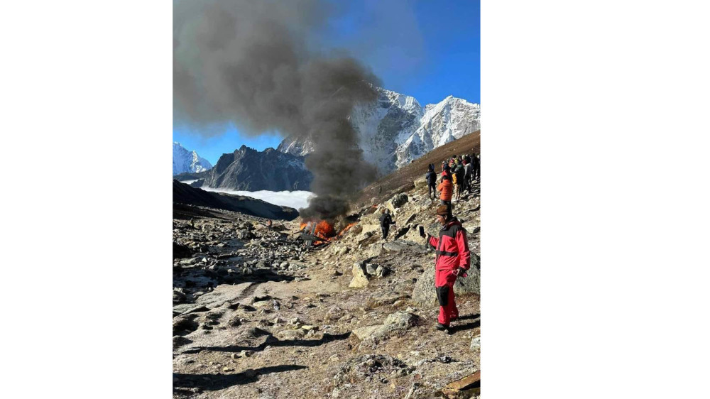 सोलुखुम्बुमा भएको मनाङ एयर दुर्घटनाका घाइते क्याप्टेनको निधन