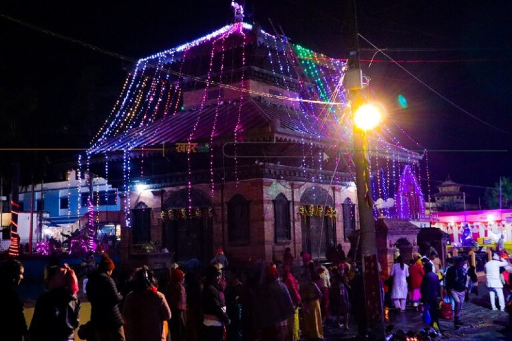 अर्जुनधारामा शतबीज छर्ने भक्तजनको घुँइचो