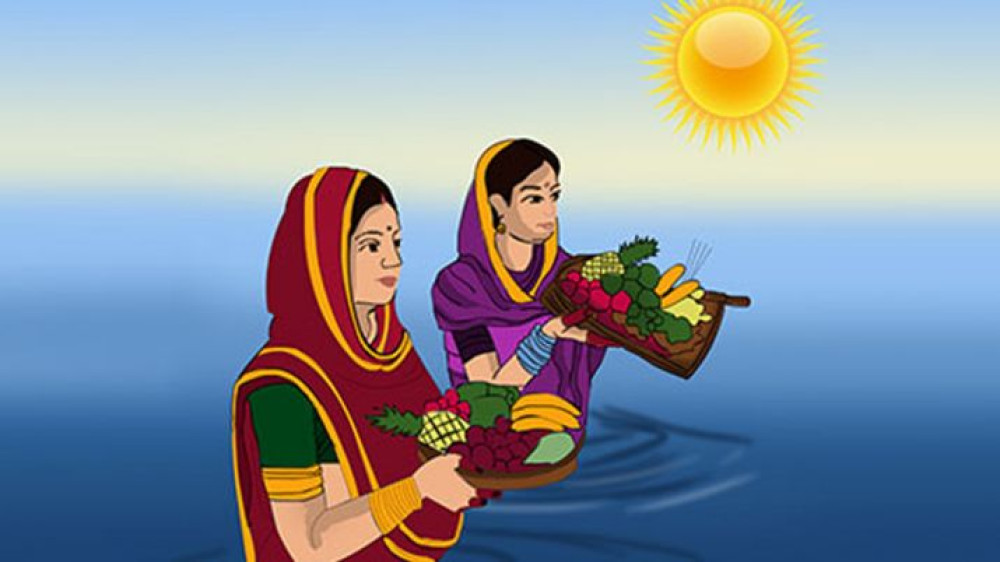 उदाउँदो सूर्यलाई अर्घ्य दिँदै सकियो छठ