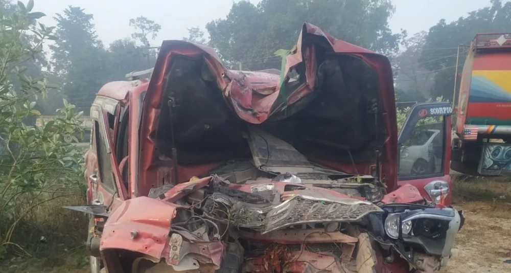 गढीमाई दर्शन गरेर फर्किएको गाडी दुर्घटना हुँदा ८ जनाको मृत्यु