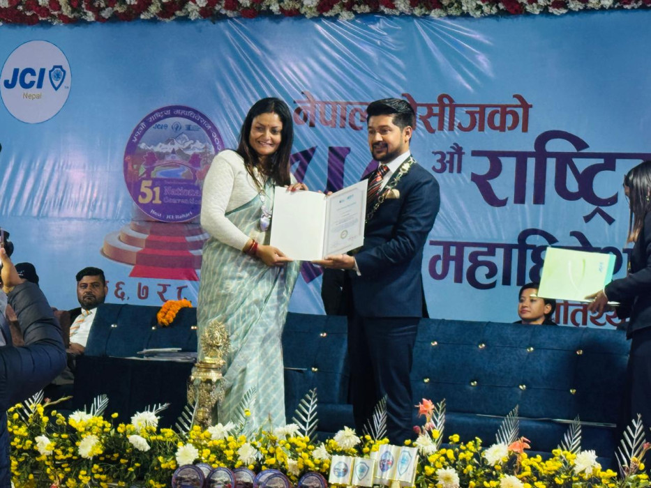 वीरता लेडी जेसीजले पायो दुई अवार्ड