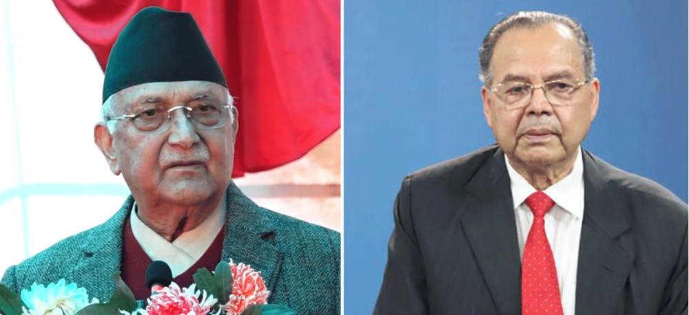 ओलीलाई झलनाथको चेतावनी : अर्काको दल फुटाउन हतियार उठाउँदा आफैंतिर पनि लाग्नसक्छ ख्याल राख्नू