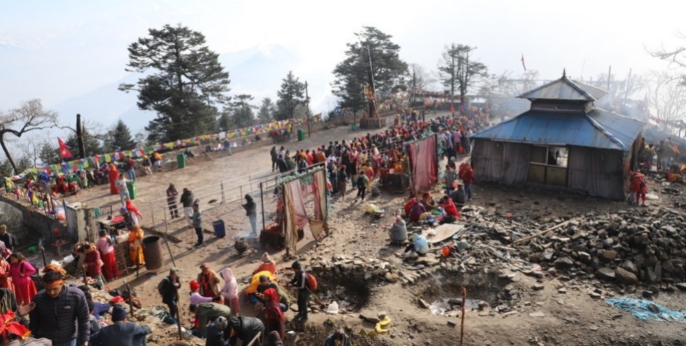 पाथीभरामा वैशाखमा करिब ६१ लाख भेटी संकलन