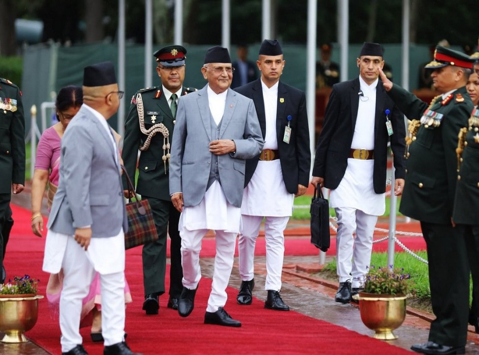 प्रधानमन्त्री ओली चीन प्रस्थान