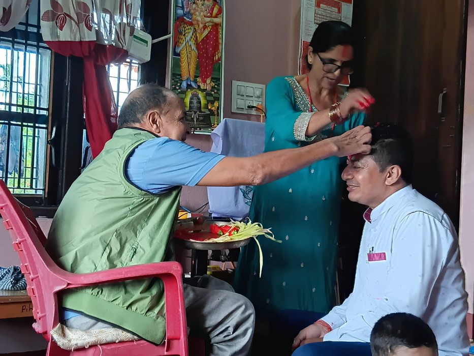 बडा दशैंको तेस्रो दिनपनि टिका लगाउने क्रम जारी
