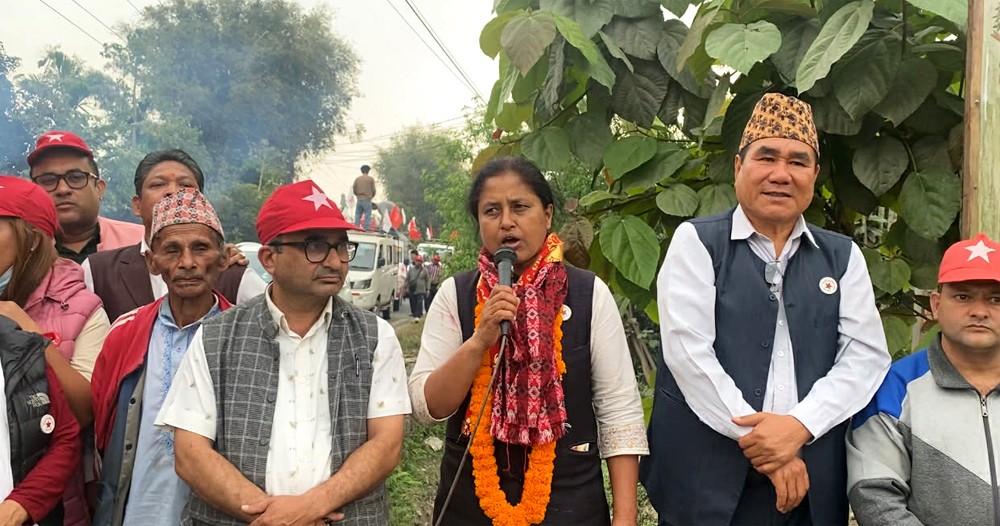 म विजयको संघारमा पुगेकी छु : चापागाई