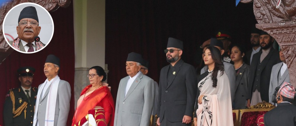 गणतन्त्र दिवसको कार्यक्रममा नायक प्रचण्डलाई नै ‘इन्सल्ट’