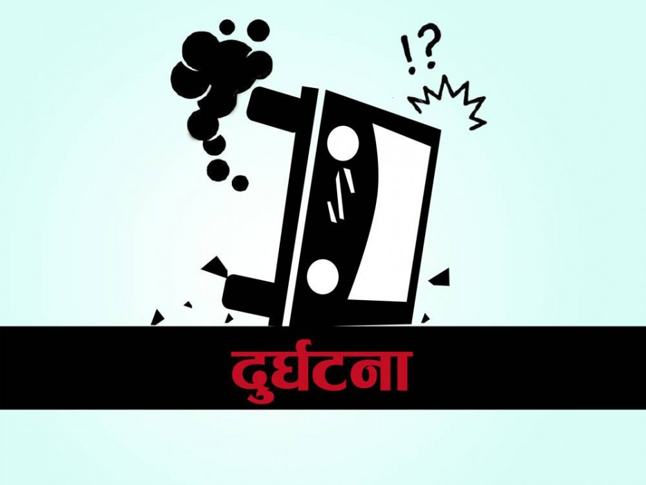 बिर्तामोडमा अटो र ट्याक्टर ठोक्किँदा एक जनाको मृत्यु, चार जना घाइते